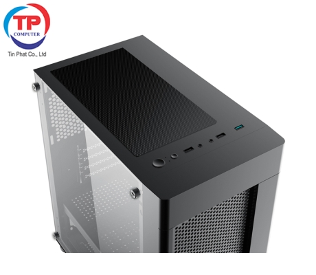 Vỏ Case Xigmatek  AERO (NO FAN) EN46584  ( Mini Tower/Màu Đen)