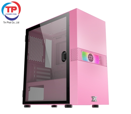 Vỏ Case Xigmatek  AERO FADIL QUEEN 1F  ( Mini Tower/Màu Hồng)