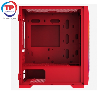 Vỏ Case XIGMATEK GEMINI II TIGER 3FB (EN49011)  (MiniTower/Màu Đỏ)