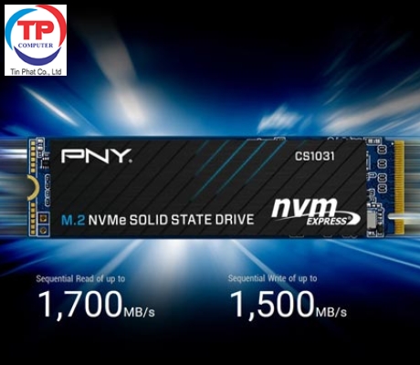 SSD PNY CS1031 M.2 2280 256GB GEN 3X4